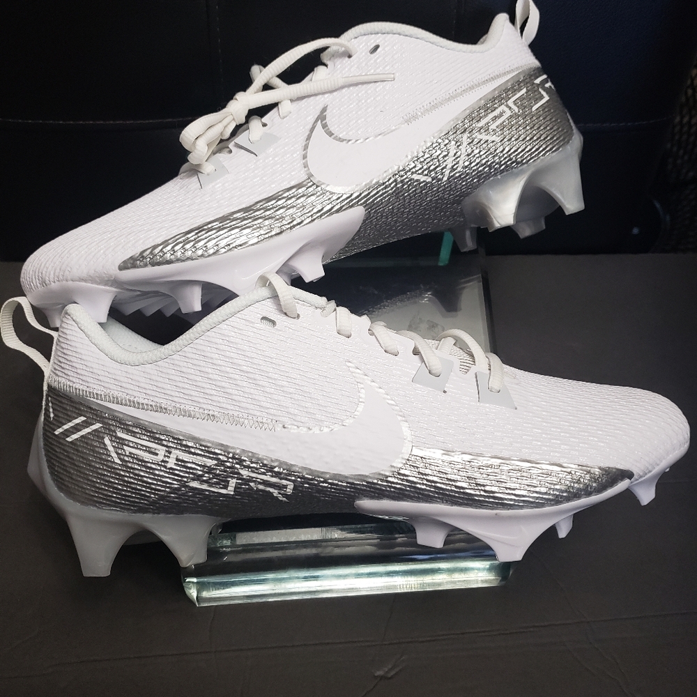 Rare! Nike Vapor Edge Speed 360 2 White Football Cleats DA5455-102 Men's Size 9